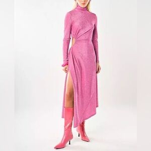 Mirae Paris Raja dress in pink